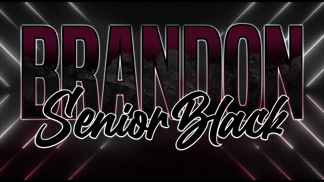 Brandon - Senior Black 24-25