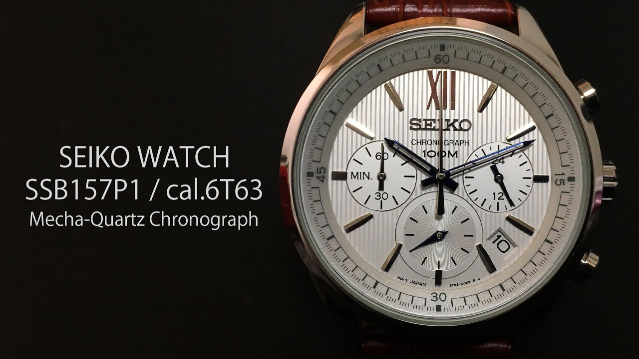SEIKO SSB157P1/6T63-00P0 Mecha-Quartz Chronograph