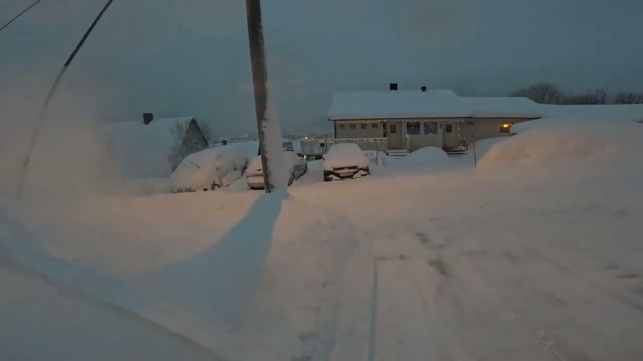 Snow clearing in Tromsø❄️