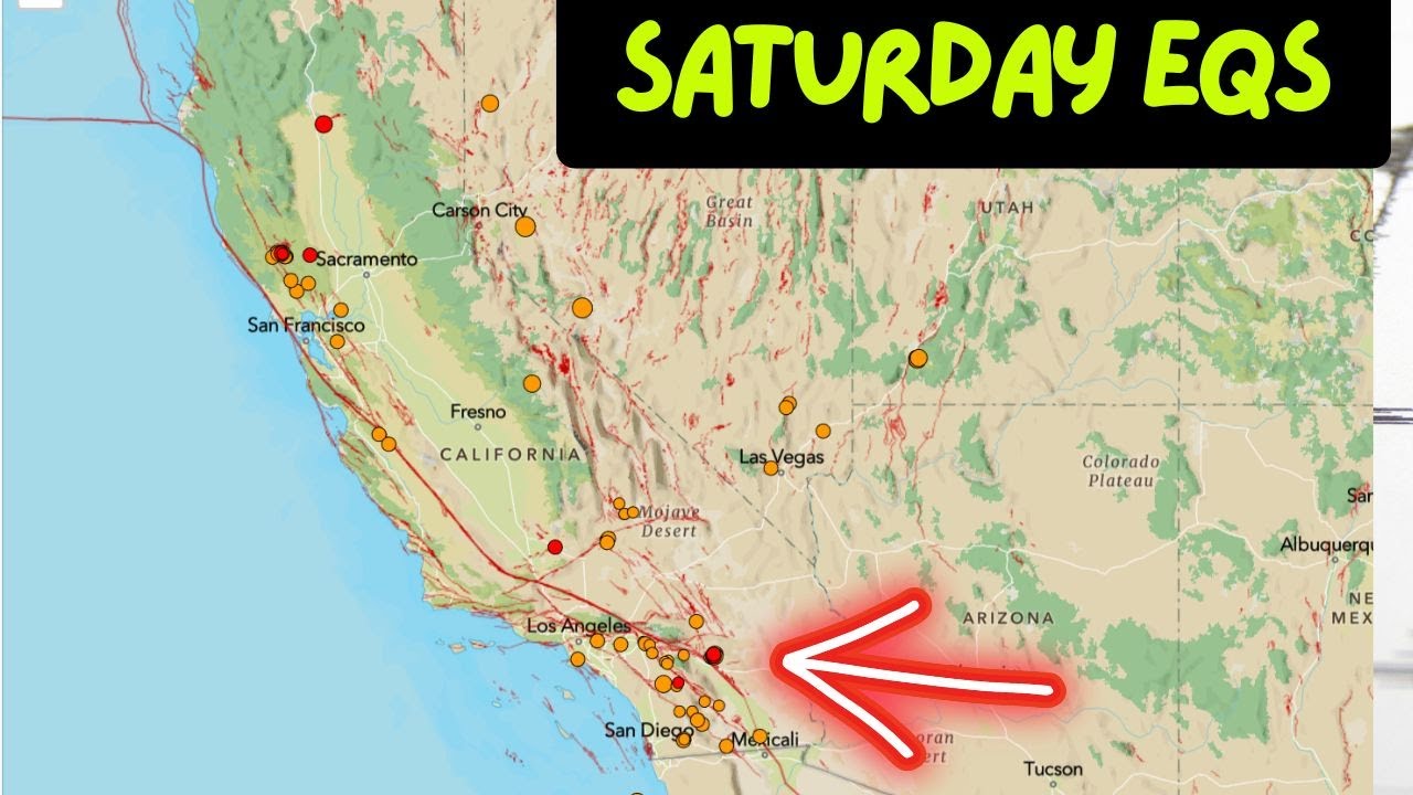 Southern California Earthquake activity. Deep Eqs Tonga Trench. Kilauea close to eruption.