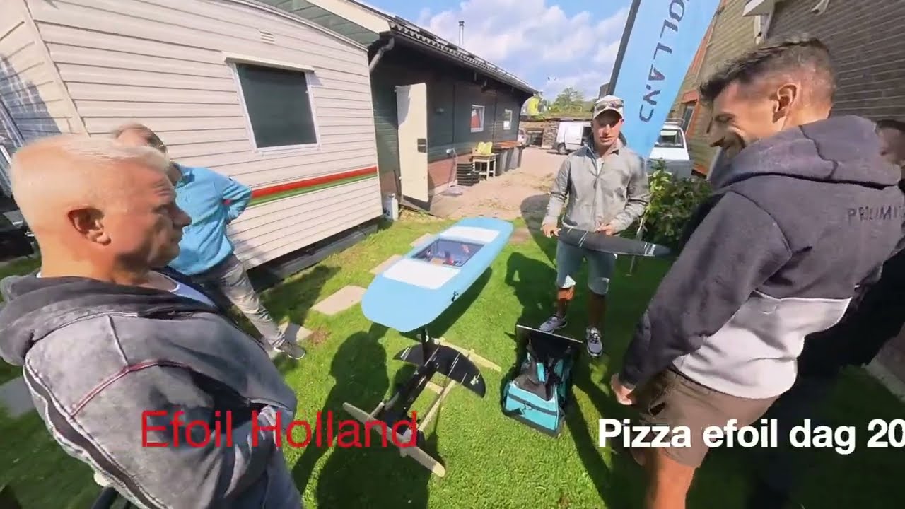 Efoil Holland pizza en foil dag in waterland 2024