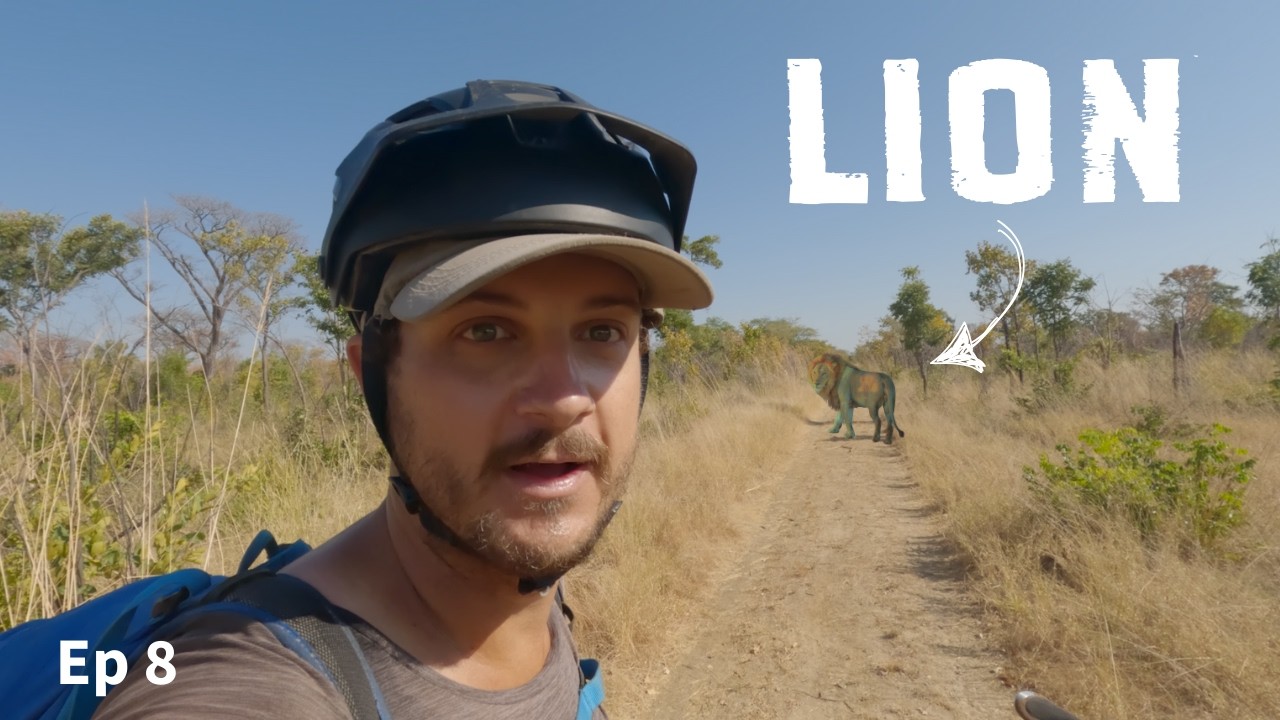 Велопрогулка в одиночку по территории LION в Ботсване 🇧🇼 | S1, EP8