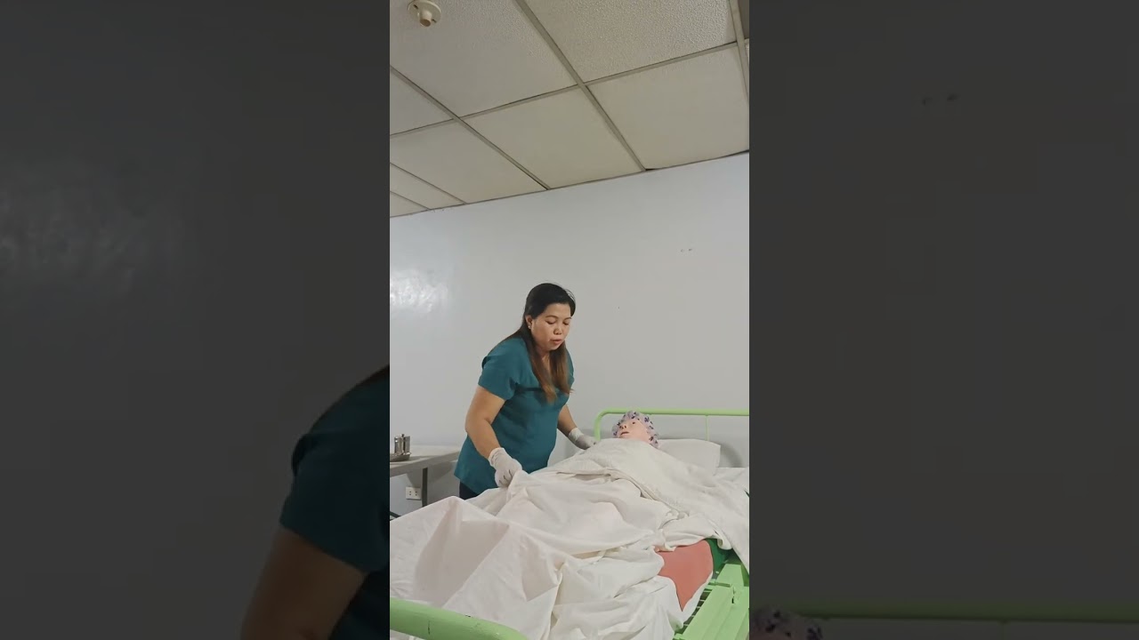 Bed Bathing #bedbathing #caregiving