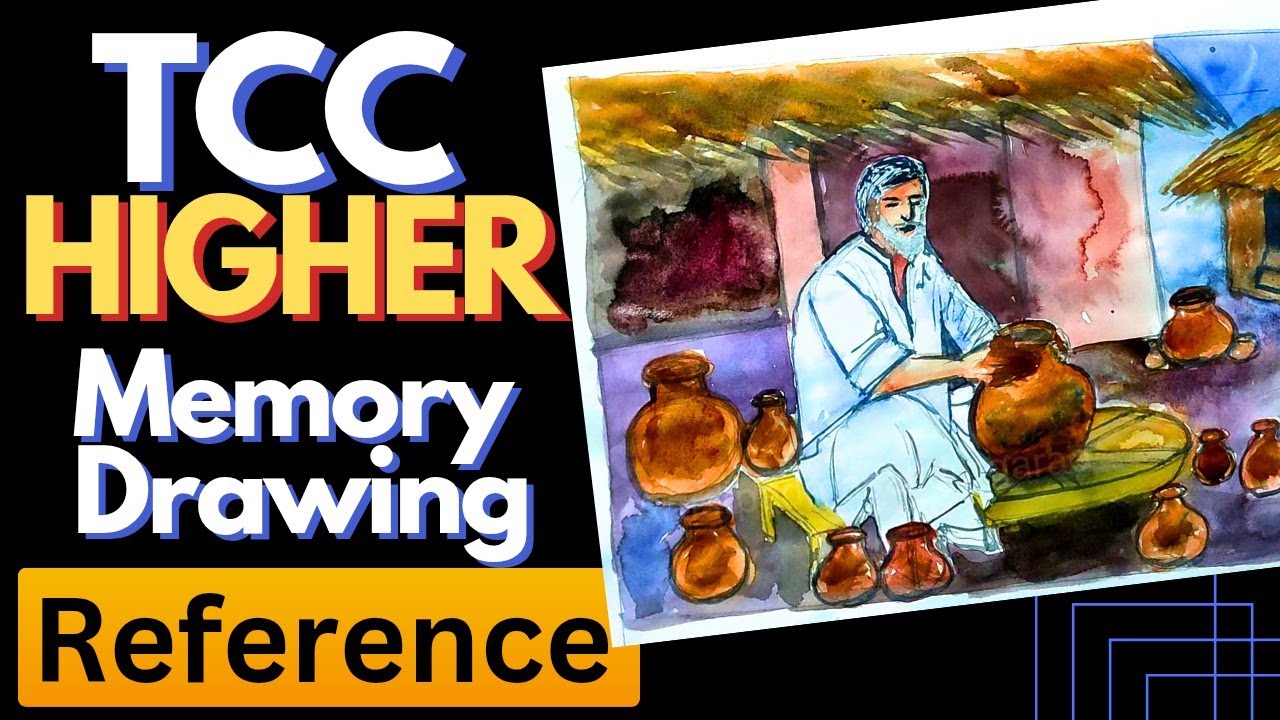 TCC Drawing Higher Memory Drawing Reference II Lower, Higher, Tailoring, Embroidery 🎨