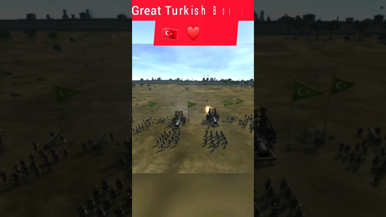total war medieval 2 mobile gameplay // Great Turkish Bombard