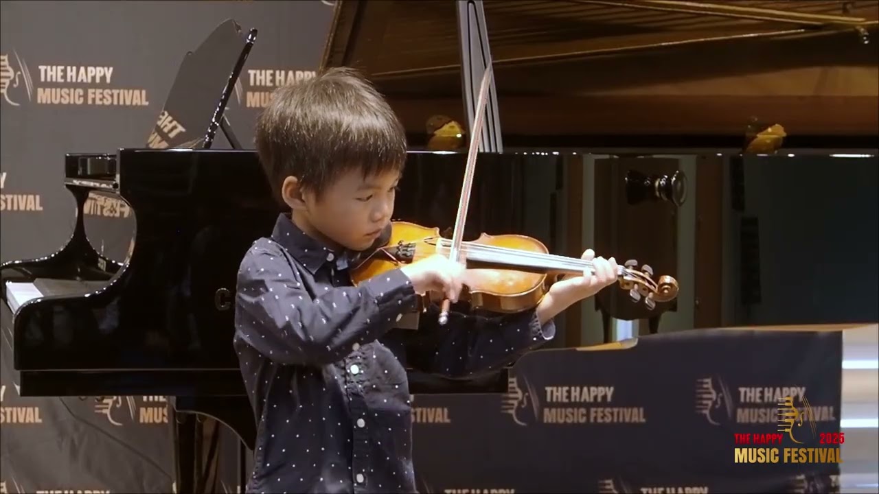 Gavotte (F.J. Gossec) by Linnaeus Lin - The Happy Music Festival 2025