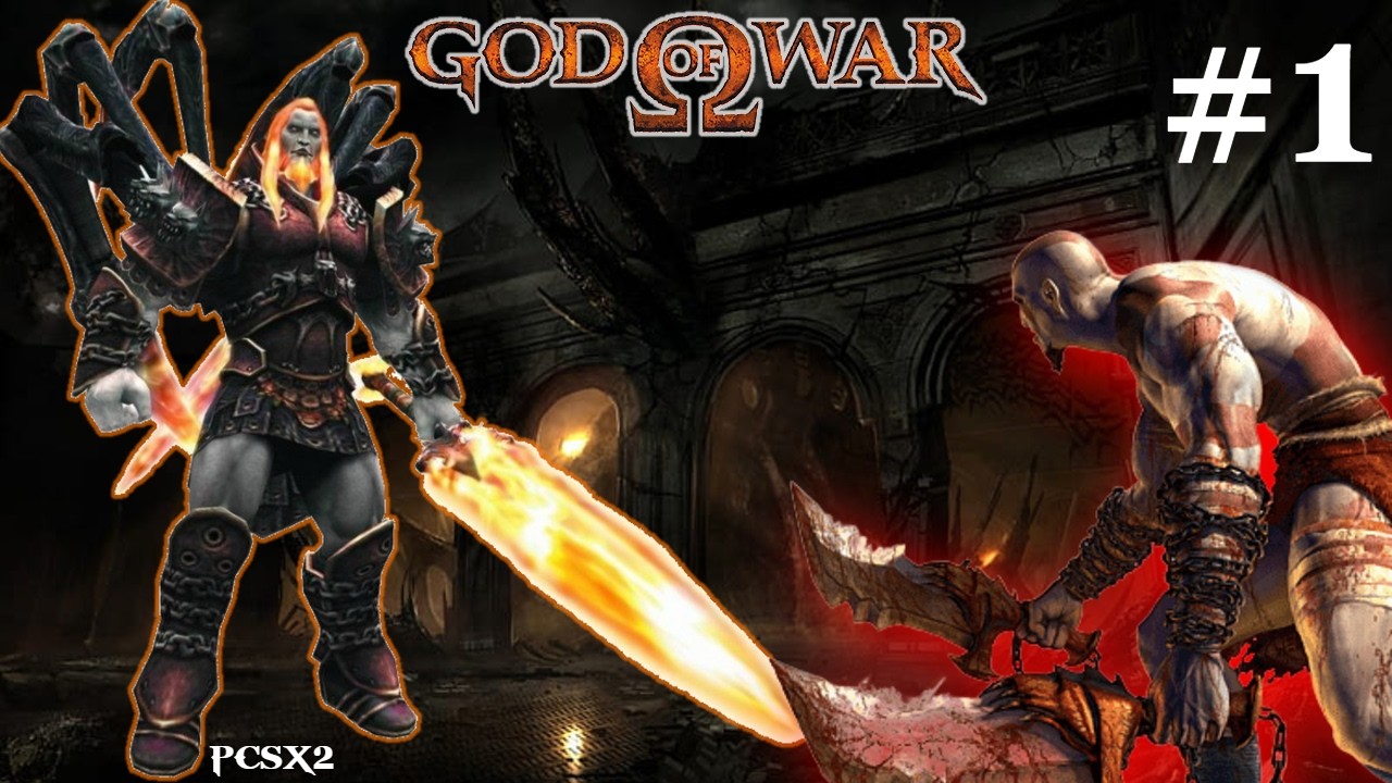 GOW 1 Descendo a porrada com o BOM DE GUERRA -PS2 PCSX2