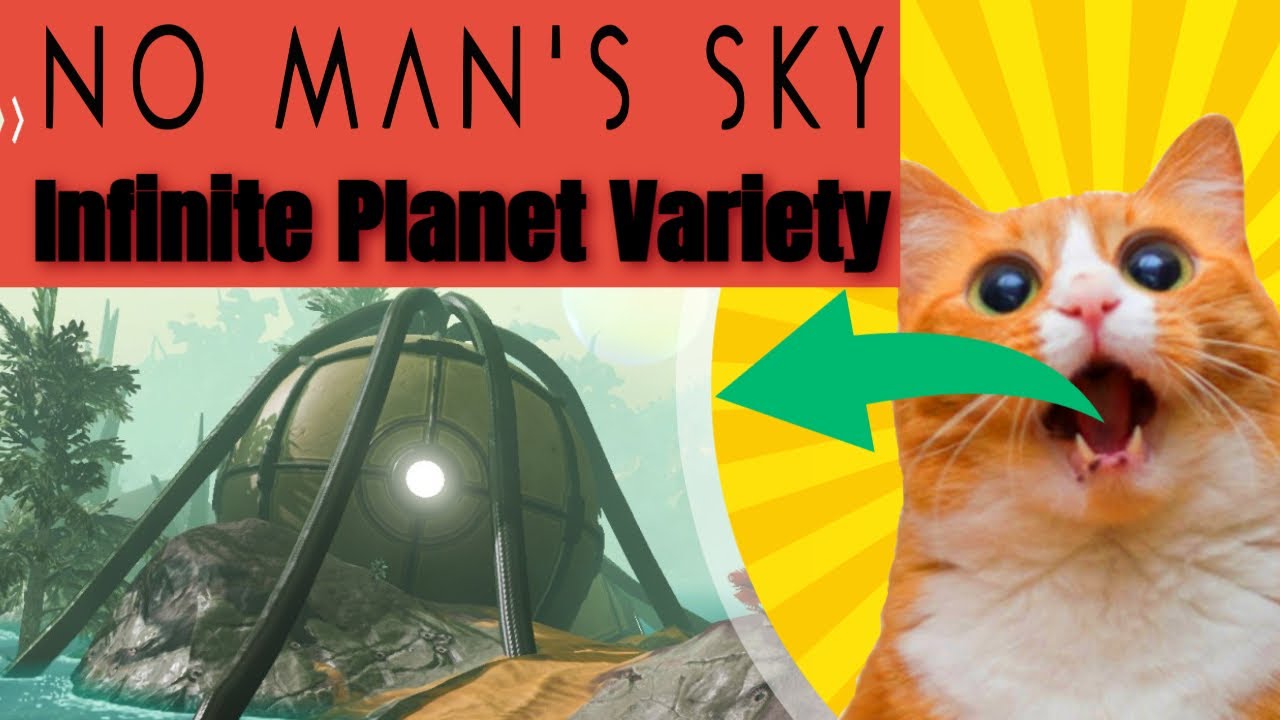 No Man's Sky T.V | Freeform Planet Generation | Infinite  Planet Variety