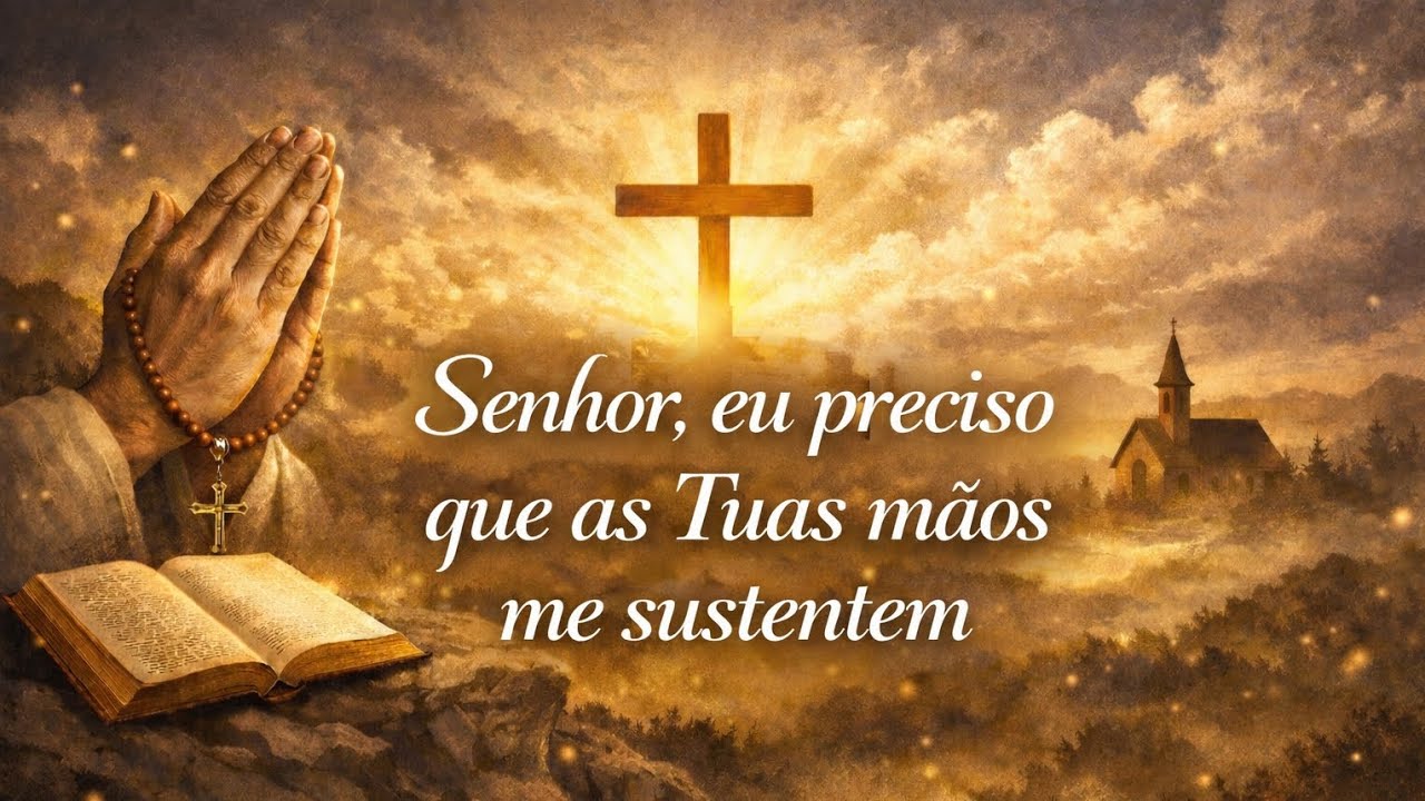 Senhor eu preciso que as Tuas mãos me sustentem