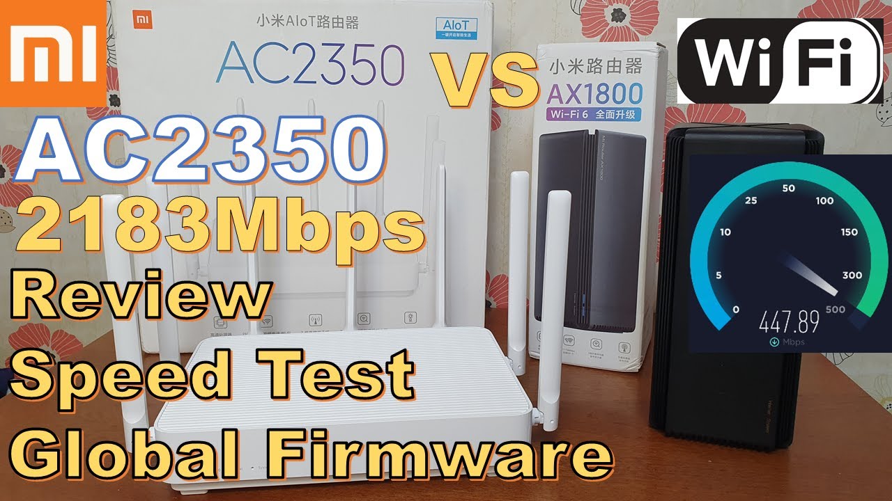 Xiaomi Mi AC2350 Router Review Vs AX1800 | Global Firmware Download