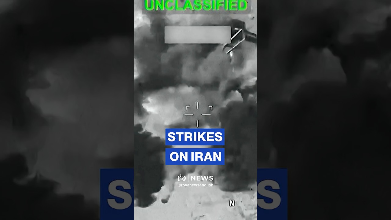 US military shows tenth consecutive night of strikes on Iran