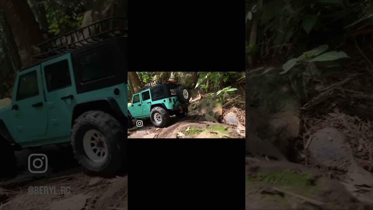 rc jeep rubicon 1/10 hard body injora with kit austar
