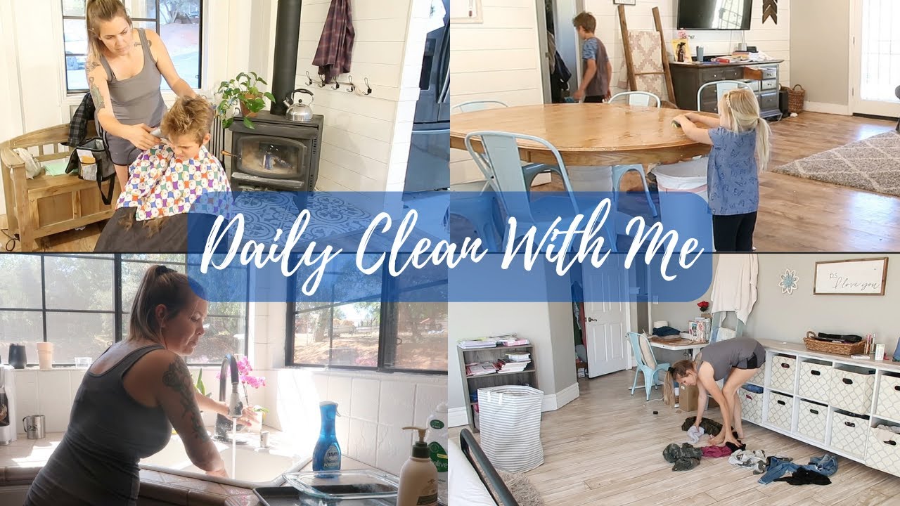 DAiLY CLEANiNG MOTiVATiON || AT HOME WiTH JiLL || EXTREME CLEAN WiTH ME