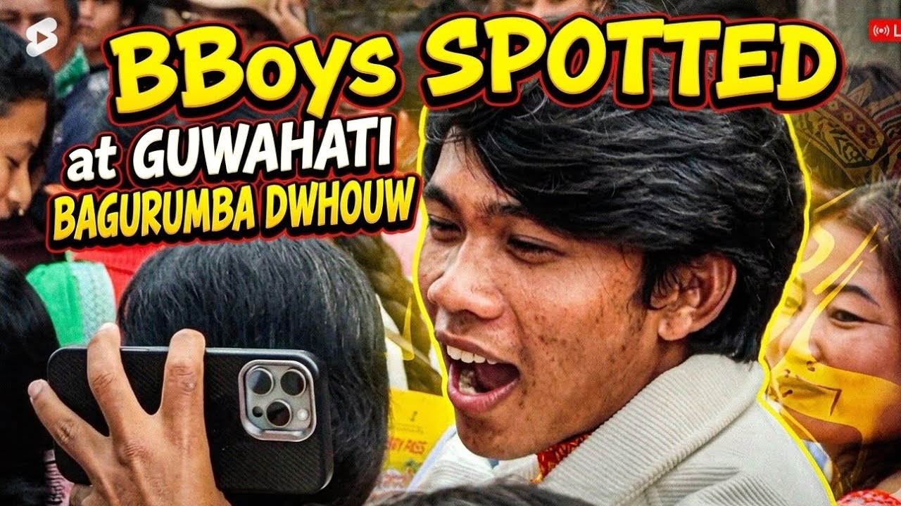 B boys spotted at Guwahati