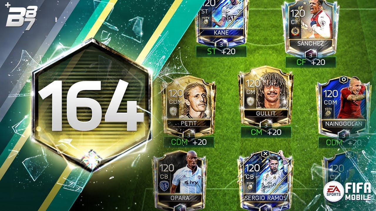 THE BEST TEAMS ON FIFA MOBILE! 164 RATED! | FIFA MOBILE