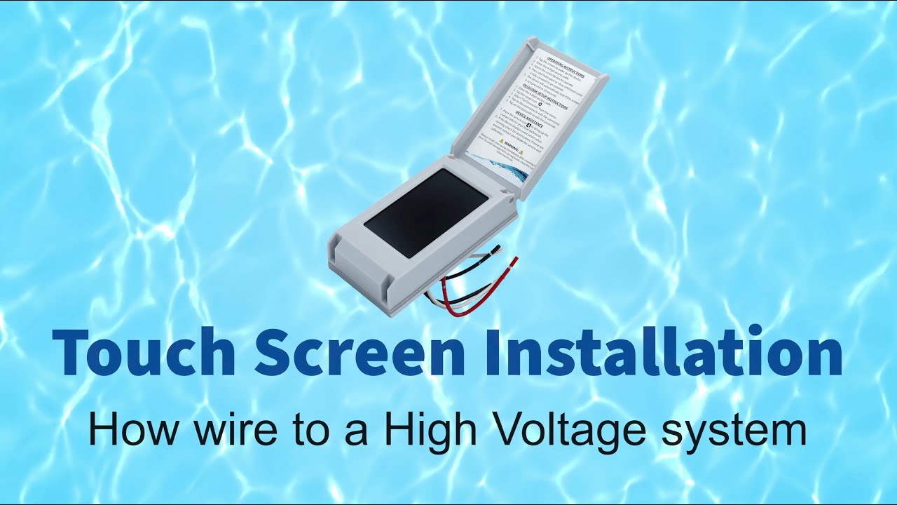 Wiring a Coverstar Touchscreen Pool Cover Controller (4K)