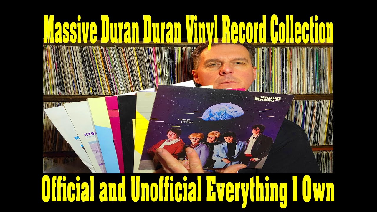 Massive Duran Duran Vinyl Record Collection #newwave #80s #recordcollecting #duranduran