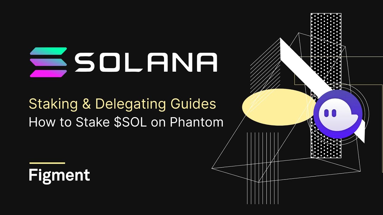 How to Stake $SOL on Solana - Phantom Wallet Guide