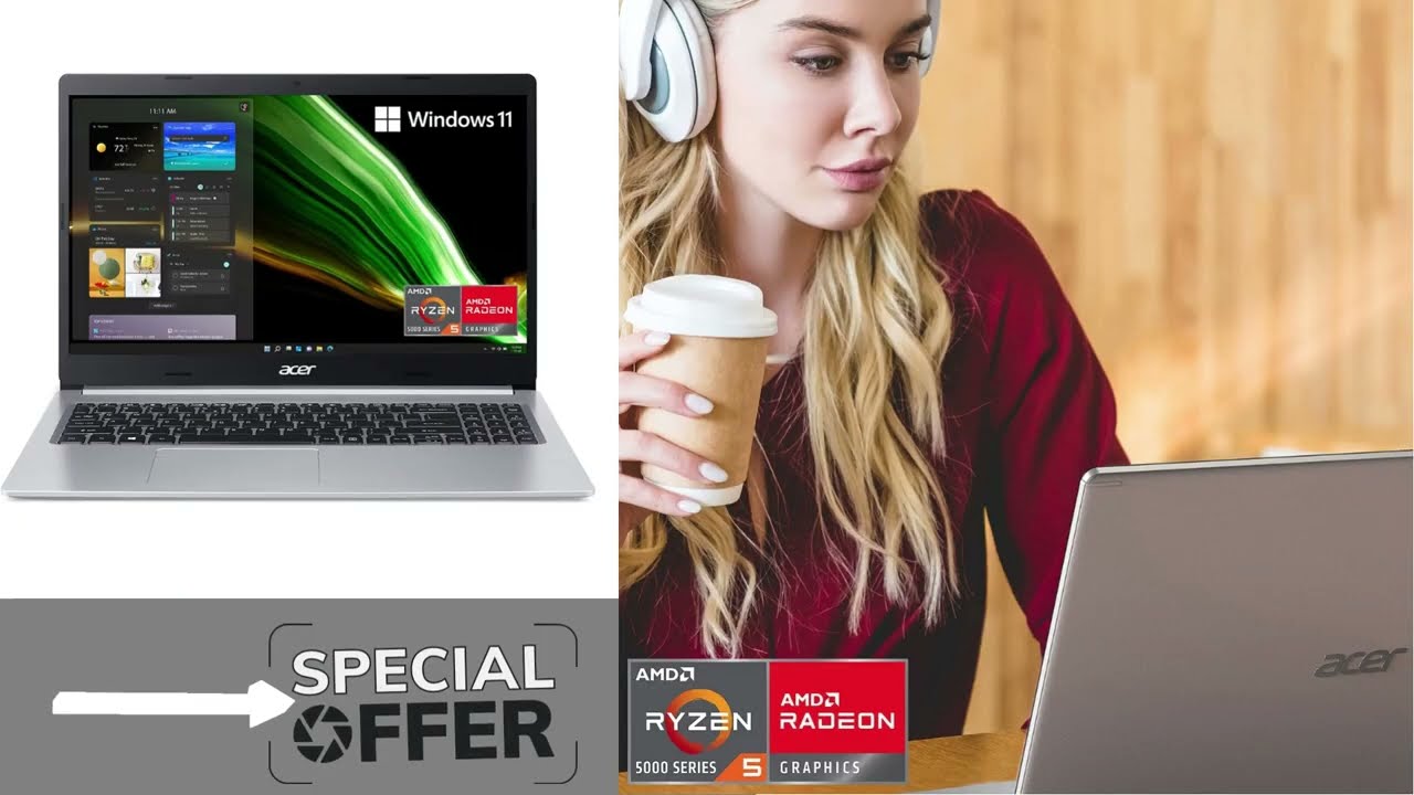 Acer Aspire 5 A515-45-R74Z Slim Laptop