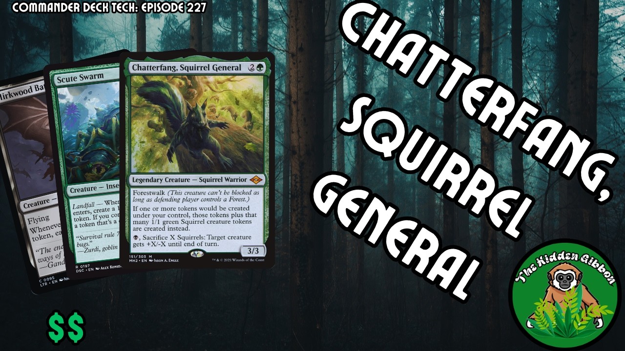 Chatterfang, Squirrel General | Tokens, Aggro, Ping | MTG Commander Deck Tech | Episode 227