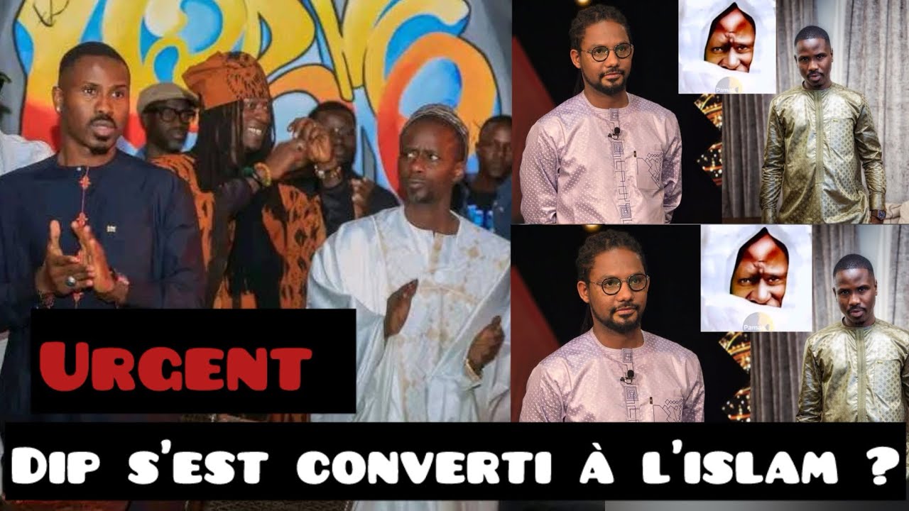 Dip doundou guiss s’est converti à l’islam ? Dip « Serigne touba damakoy doundou…