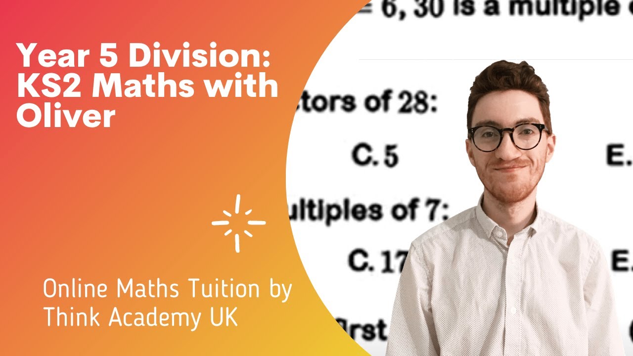 Year 5 Division: KS2 Maths | Online Maths Tuition | Think Academy UK