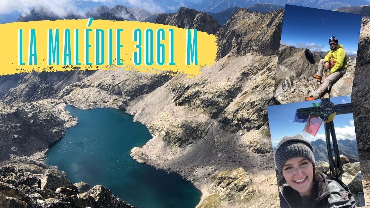 Cime de la Malédie, sommet engagé et roches instables...3061 mètres de plaisir !