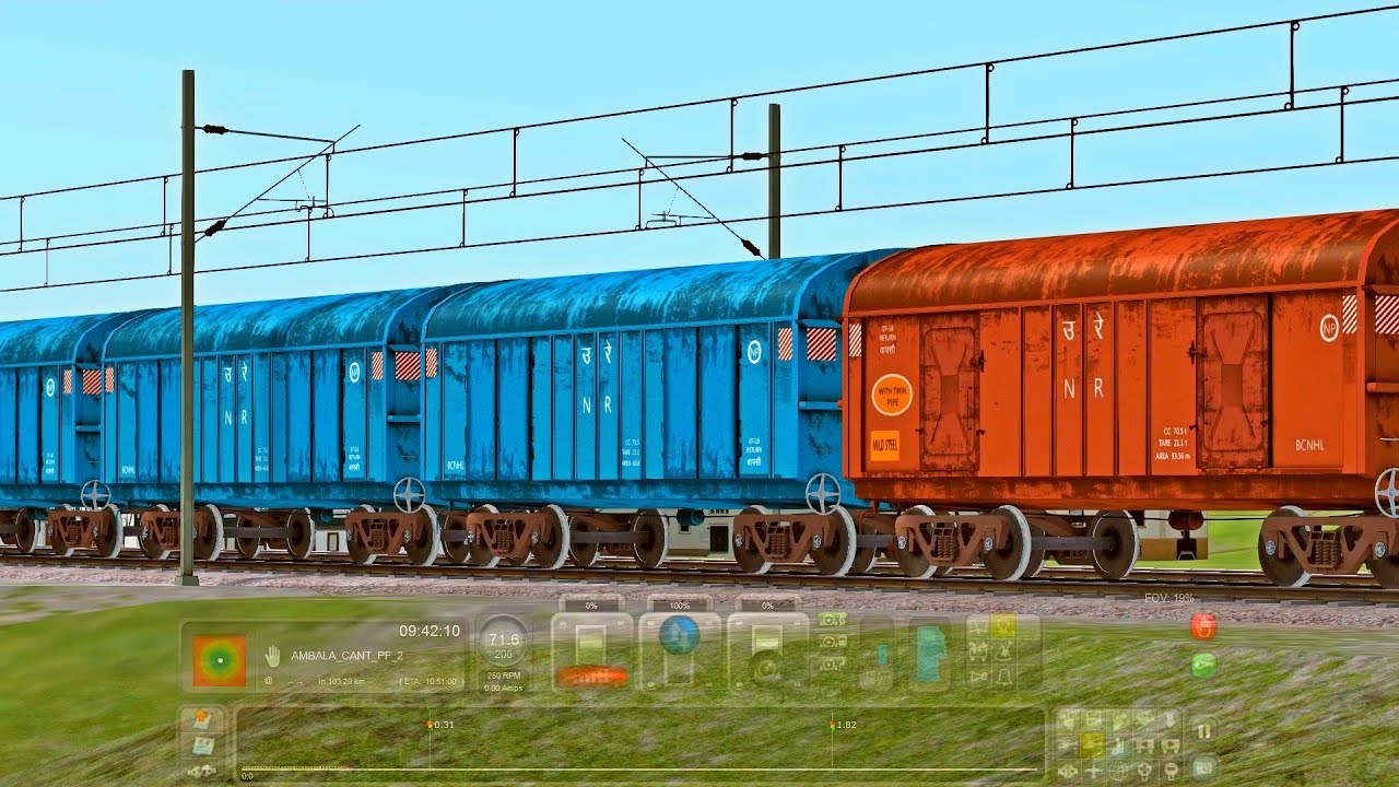 PC Game Railworks Freight Train Duty || Train Simulator 2018