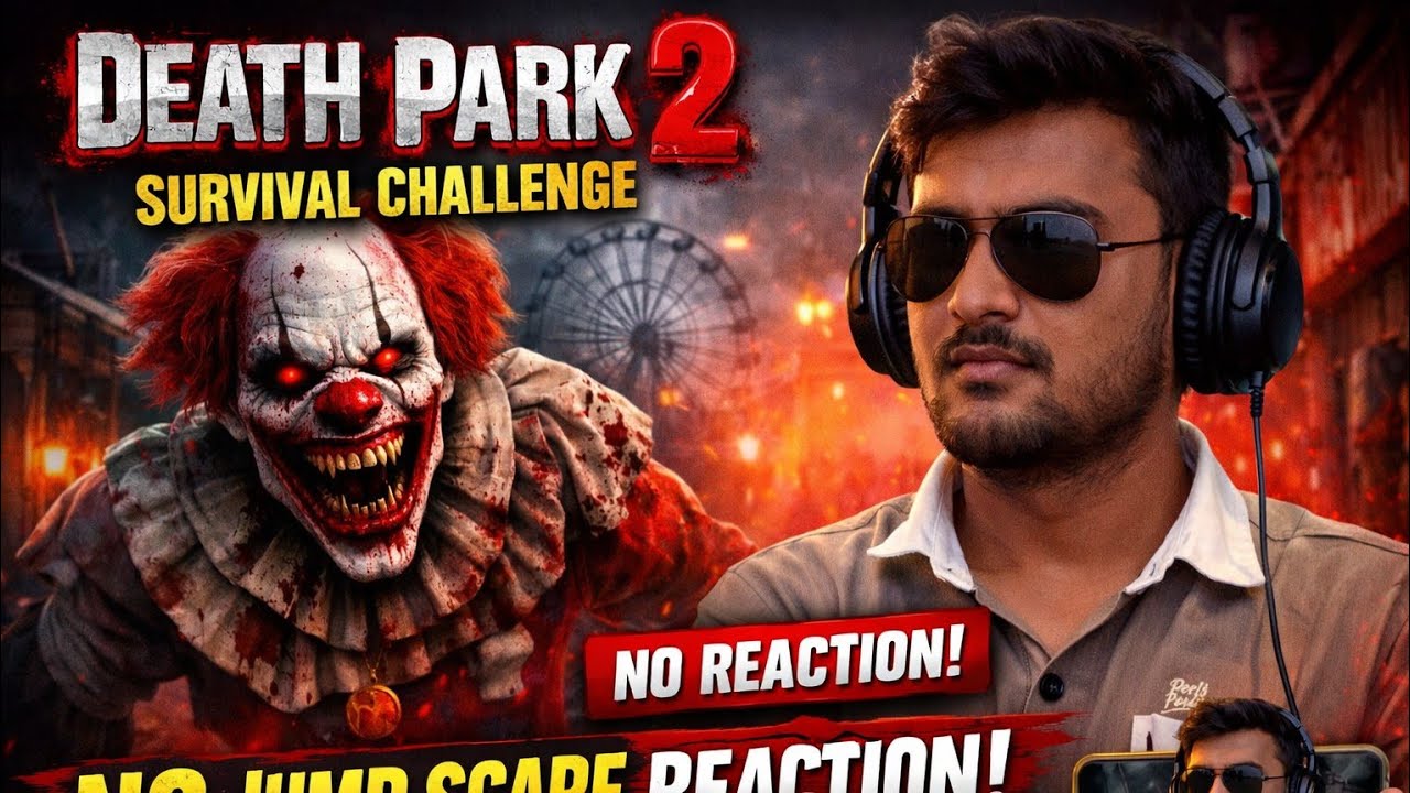 Death Park 2 Survival Challenge | No Jump Scare Reaction 😈#DeathPark2 #DeathPark2Gameplay #HorrorGam