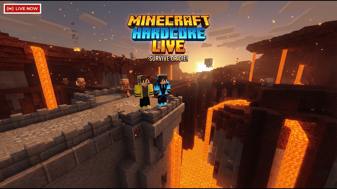 ONE MISTAKE = GAME OVER! 😱 Minecraft Hardcore with DGK 