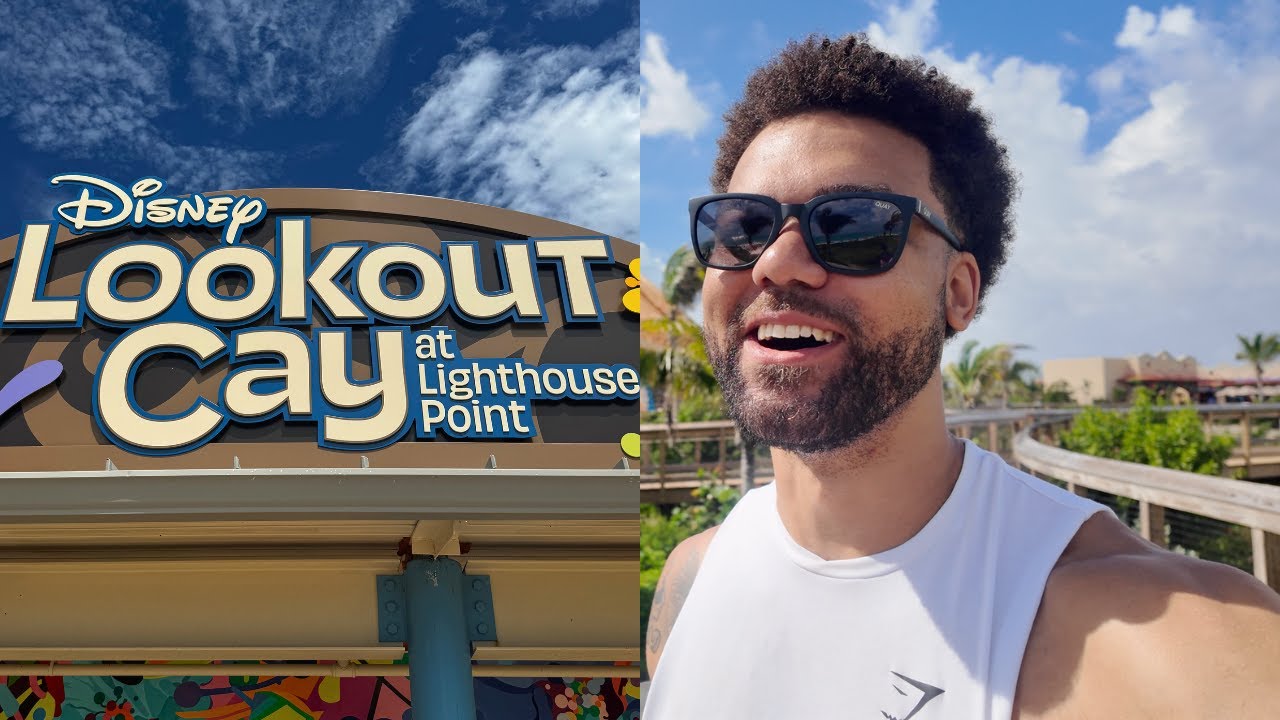Мой первый визит на смотровую площадку Disney's Lookout Cay в районе Lighthouse Point на недавно ...