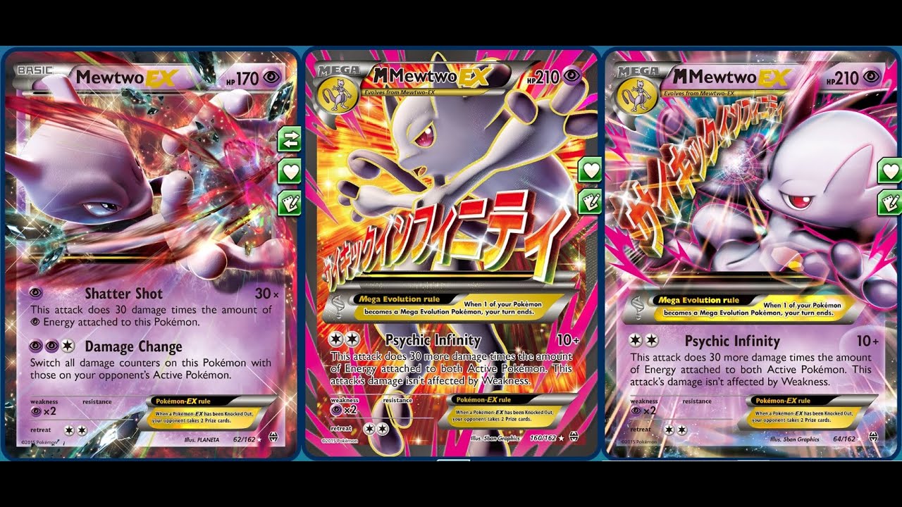Psychic Infinity Mega Mewtwo Y Deck With 