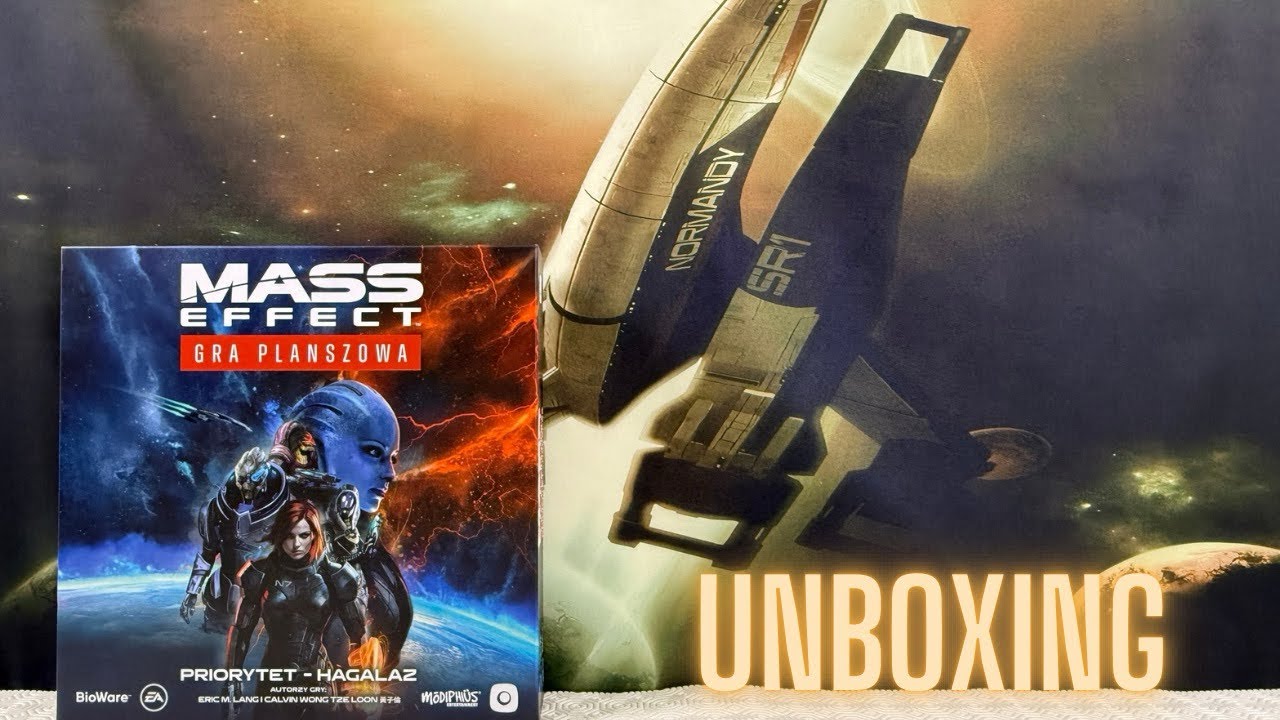 Mass Effect: Gra planszowa - UNBOXING 