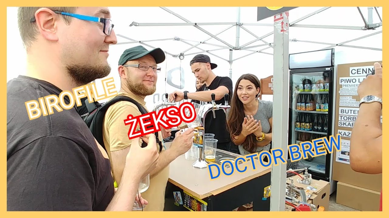 Piwa od Doctor Brew na WFDP feat. Żekso