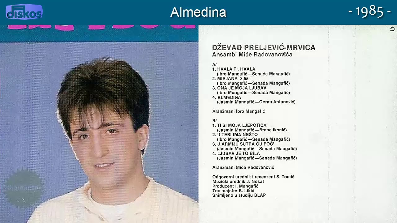 Dzevad Preljevic Mrvica - Hvala ti, hvala - (Audio 1985) - CEO ALBUM