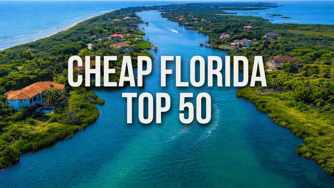 50 INSANELY CHEAP Travel Destinations in Florida