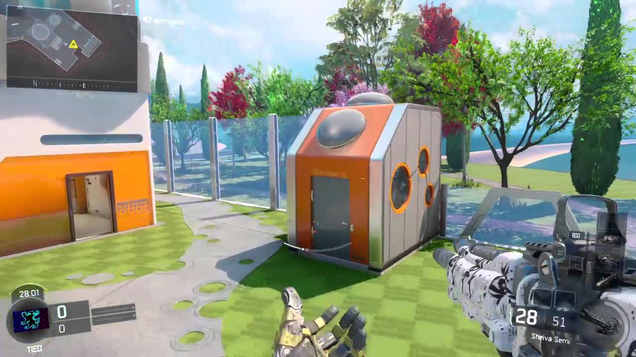 Nuketown Easter Egg + Nuketown Zombies vs SCYTHE