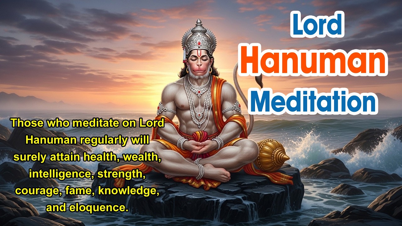 Lord Hanuman Meditation | HariHaraSakthi555