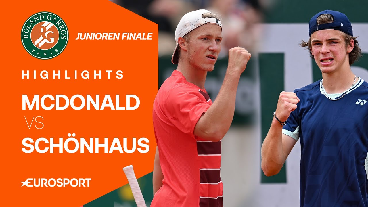 Niels McDonald - Max Schönhaus | Highlights deutsch | Finale | Juniors French Open 2025