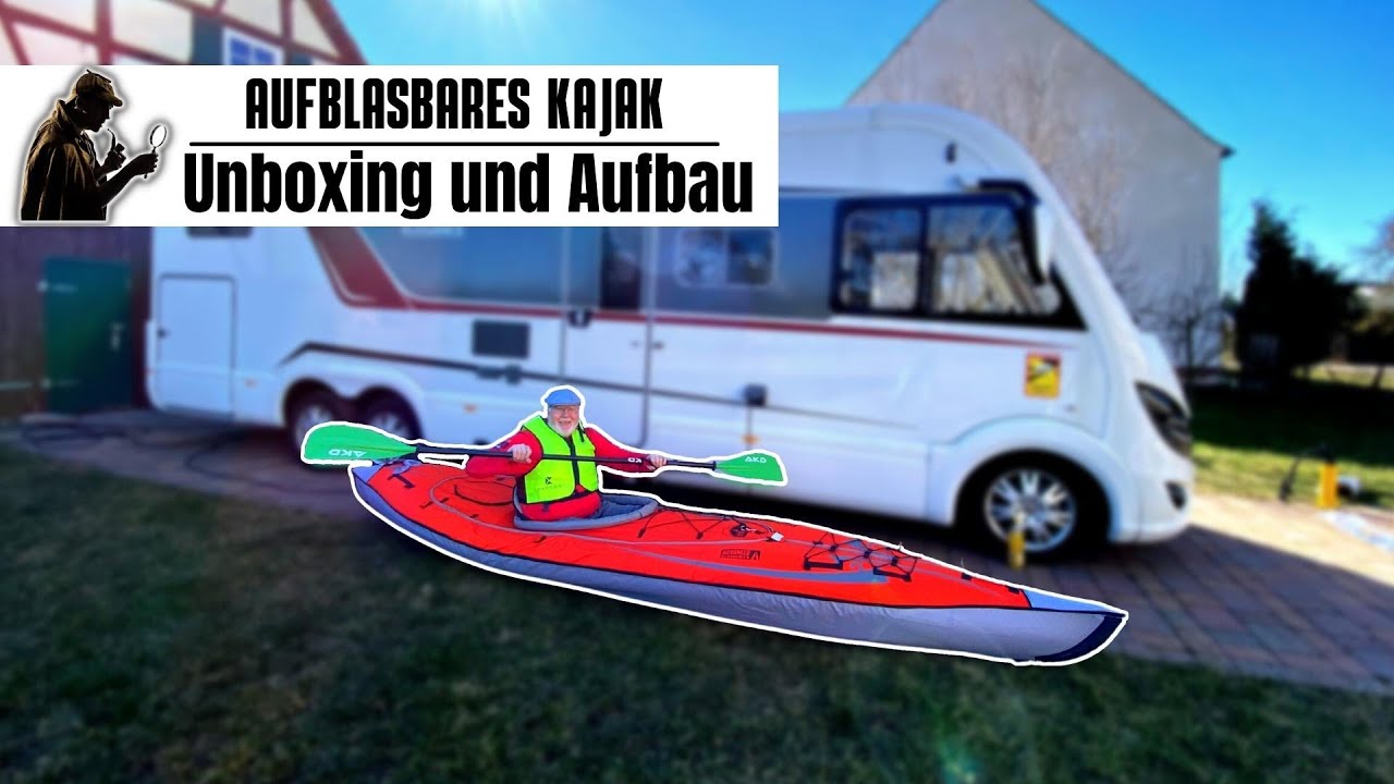 ‎KAJAK ADVANCED ELEMENTS AdvancedFrame Convertible | Unboxing & Aufbau | Ermittler.TV