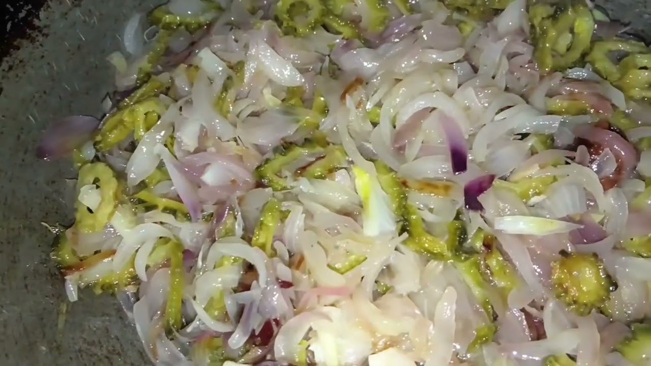 Karela pyaz ki sabji