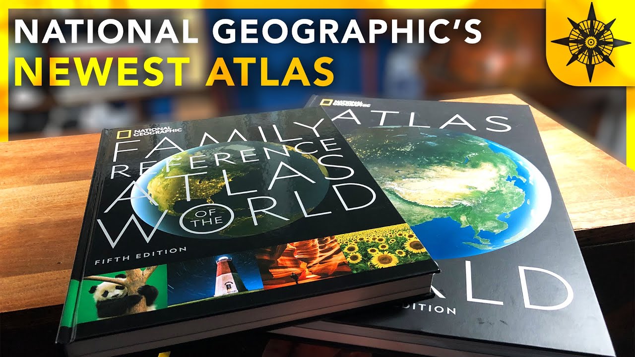 ДВА новейших атласа National Geographic