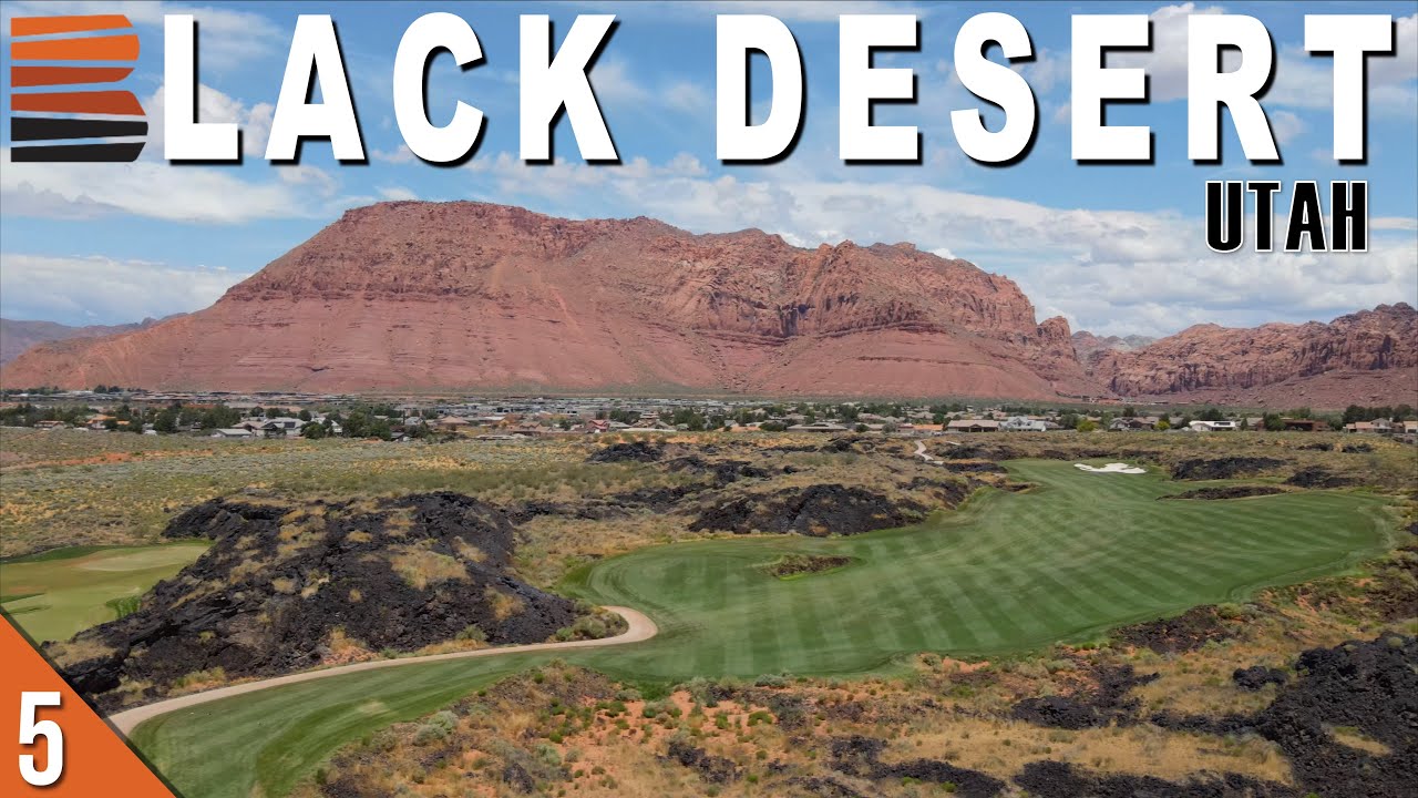 NEW AMAZING course! JUST OPENED! 1st ALL 18 hole VLOG | PGA and LPGA Tour in 24 & 25 | Black Desert