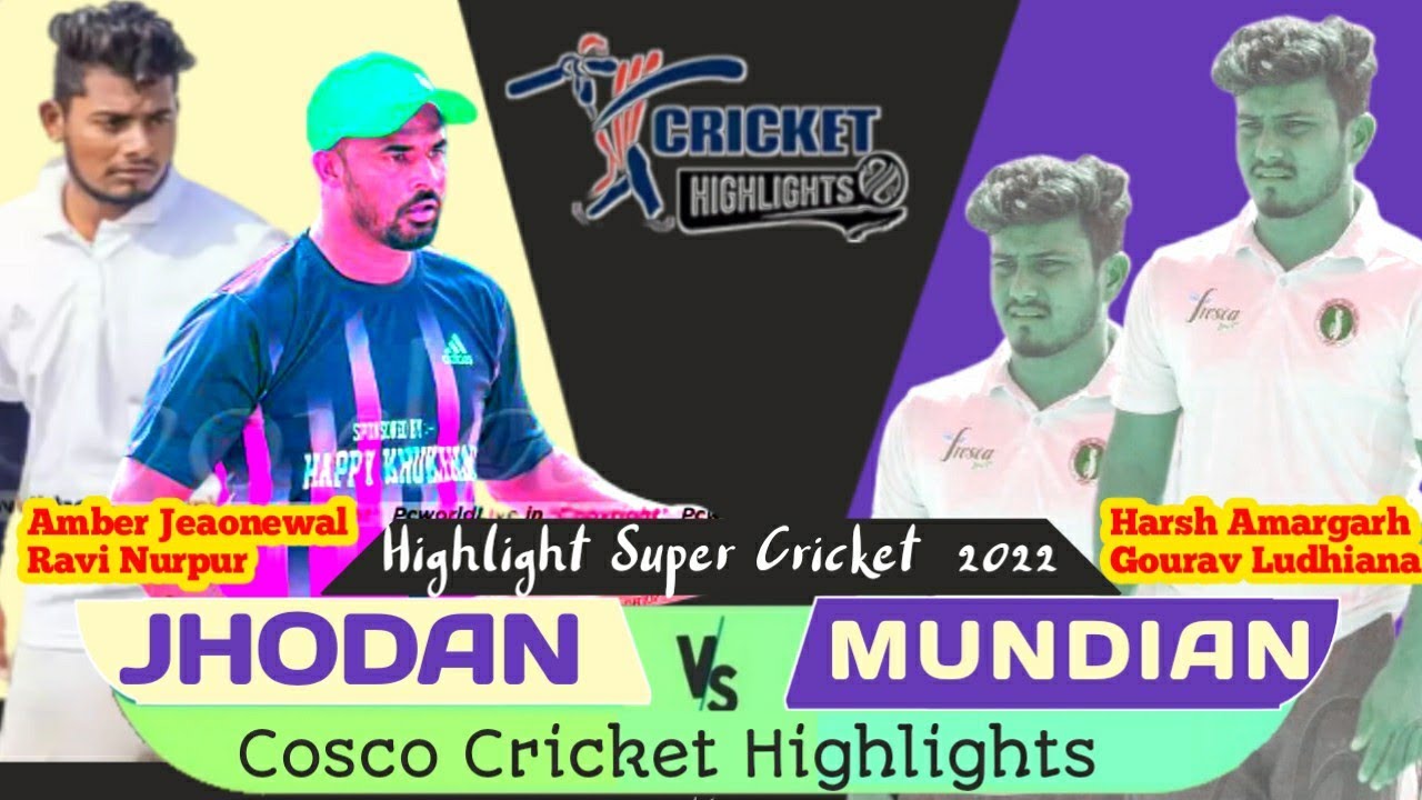 Jodhan (Ravi Nurpur & Amber Jeaonewal) Vs Mundian Khurd (Harsh Amargarh & Gaurav) highlights match