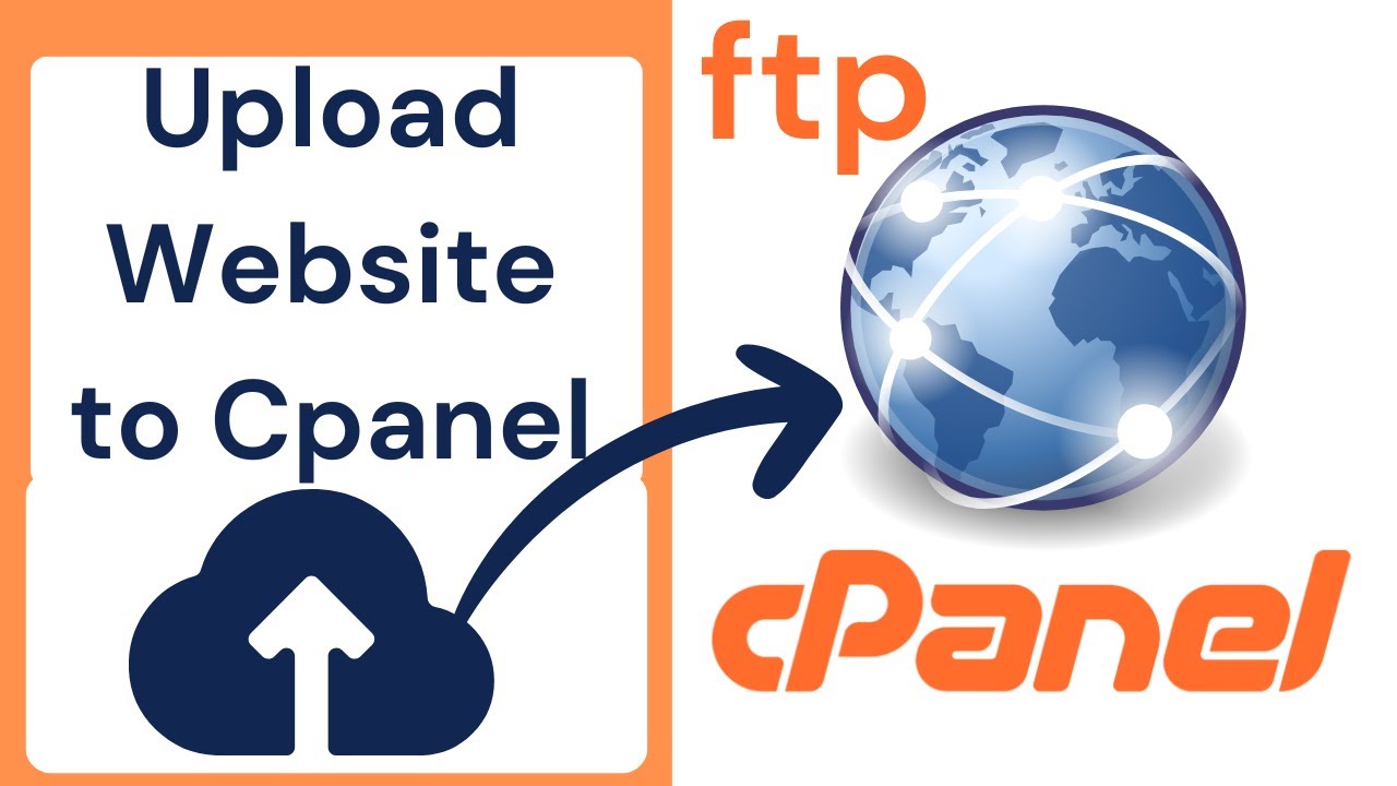 How to upload website to cPanel using ftp