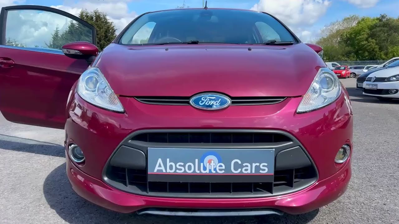 Ford Fiesta 1.6 Titanium 3dr CV59NYO 2009 (59) 86,653 miles Petrol Manual Red FOR SALE