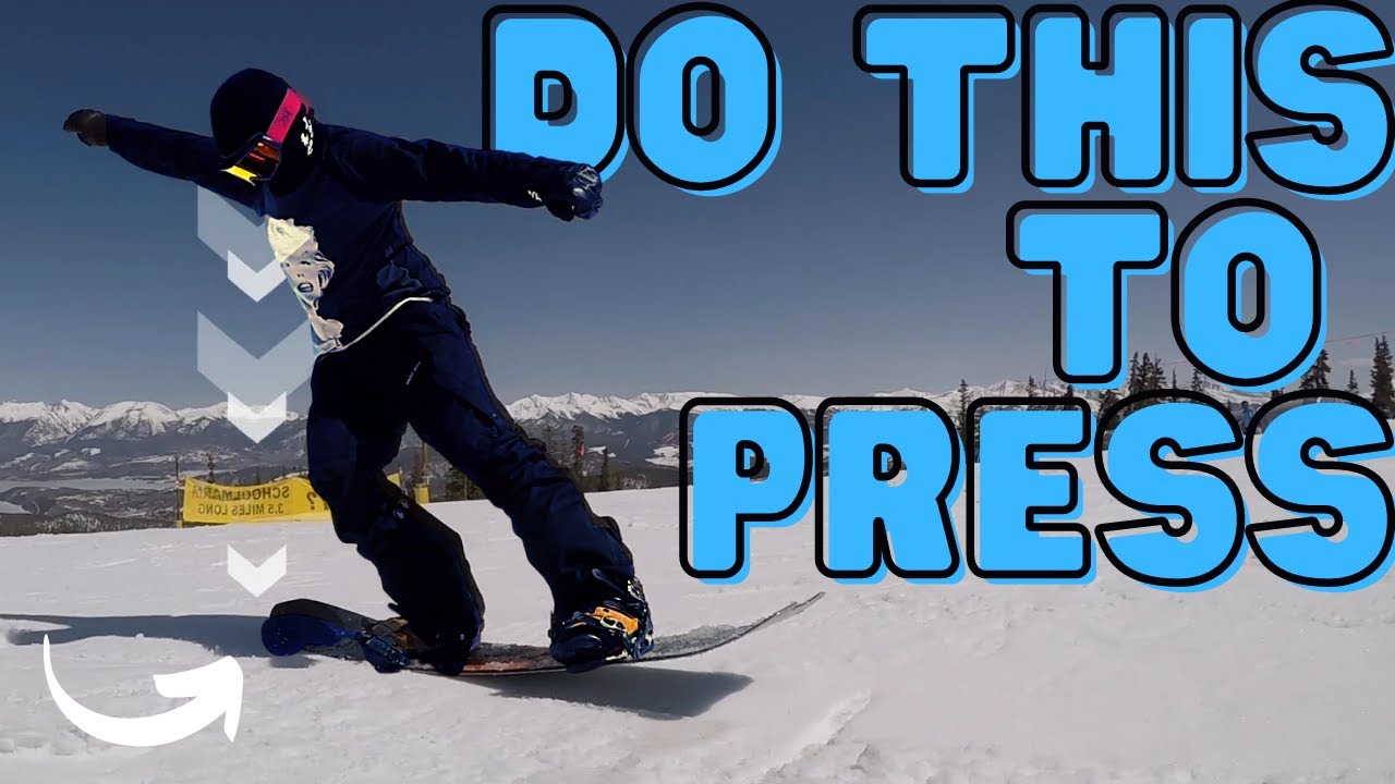 Do THIS To Nosepress/Tailpress On A Snowboard