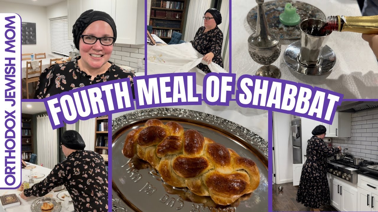 The Fourth Meal of Shabbat: Maleva Malka | Seudah David | Orthodox Jewish Mom (Jar of Fireflies)