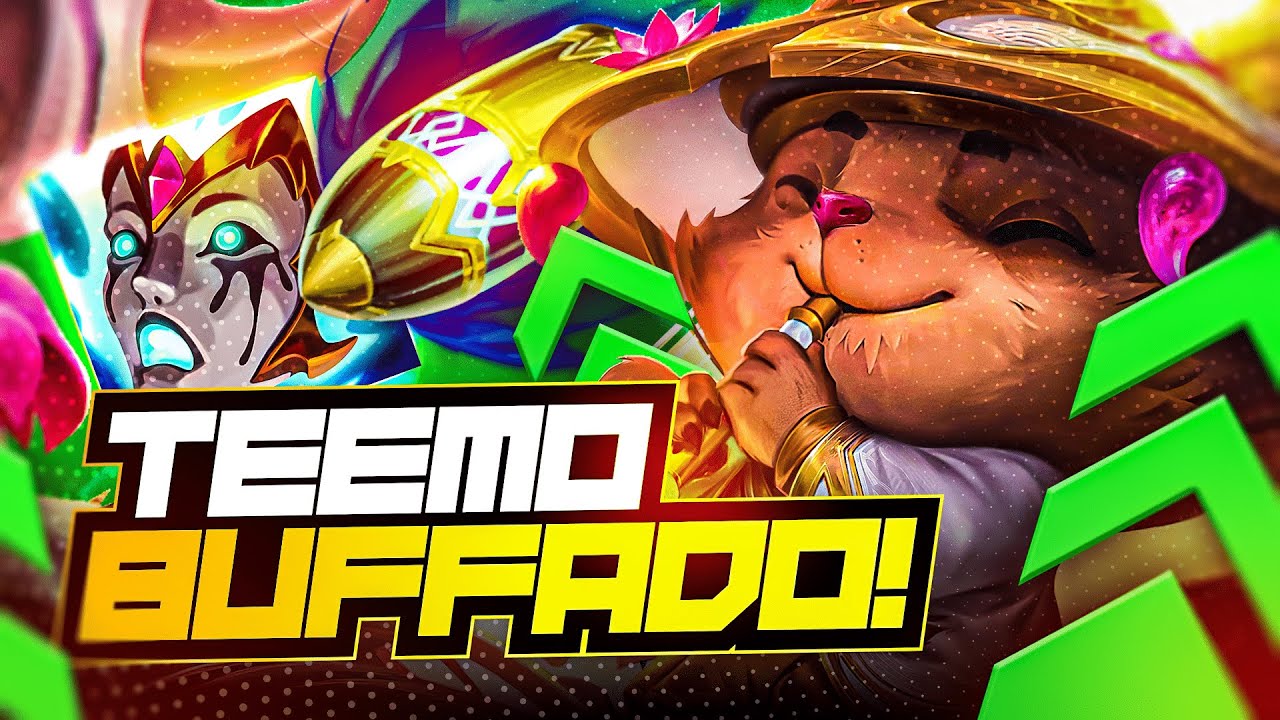 TEEMO ME SURPREENDEU COM ESSE BUFF! LOL WILD RIFT