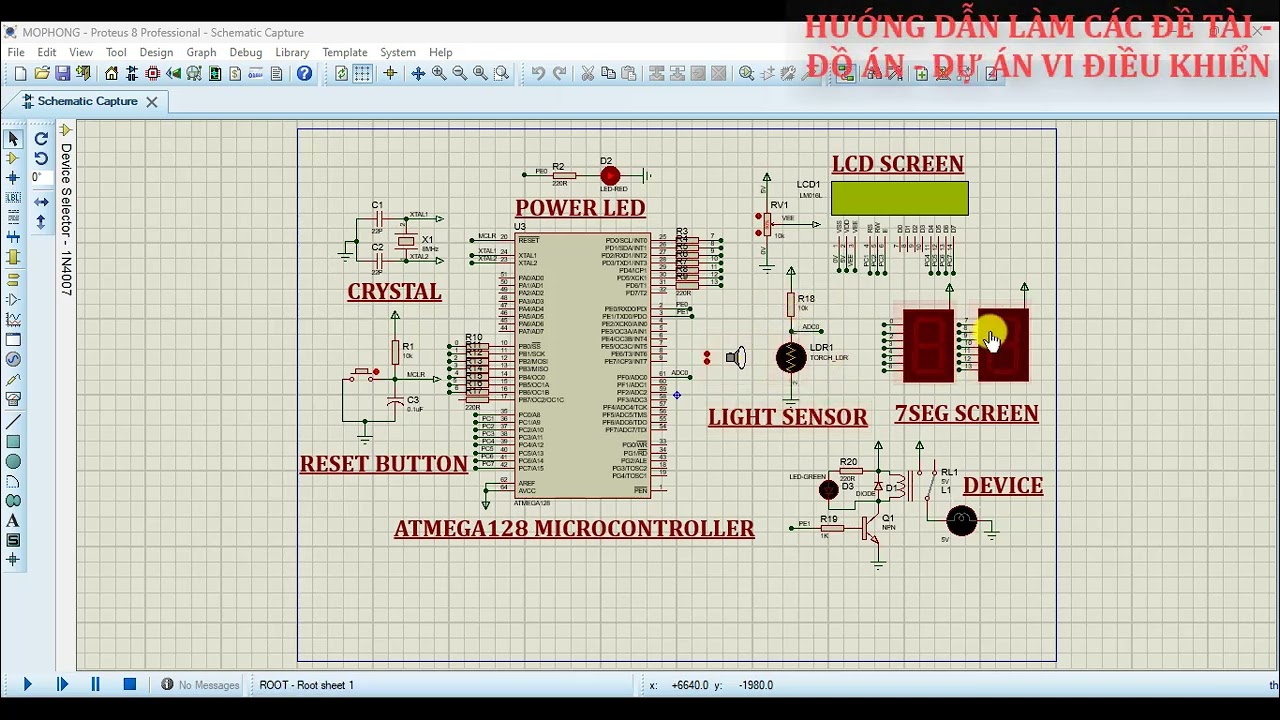 01 | ATMEGA128 GIAO TIẾP CẢM BIẾN ÁNH SÁNG - HIỆU ỨNG LCD #ATMEGA128 #LIGHTSENSOR #ATMEGA #ATMEGA328